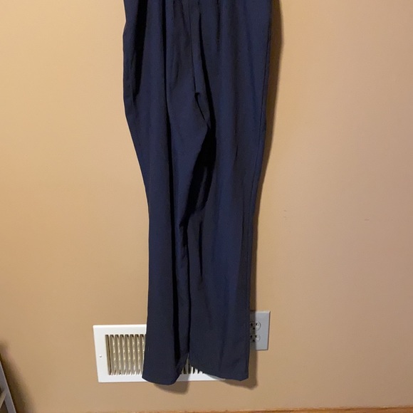 Divided Dark Blue-form fitting jumpsuit-size 6 - Picture 6 of 8
